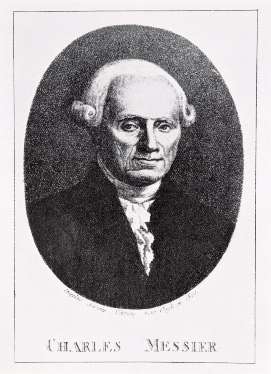 Porträtt av Charles-Joseph Messier (1730-1817) 1801 av French School