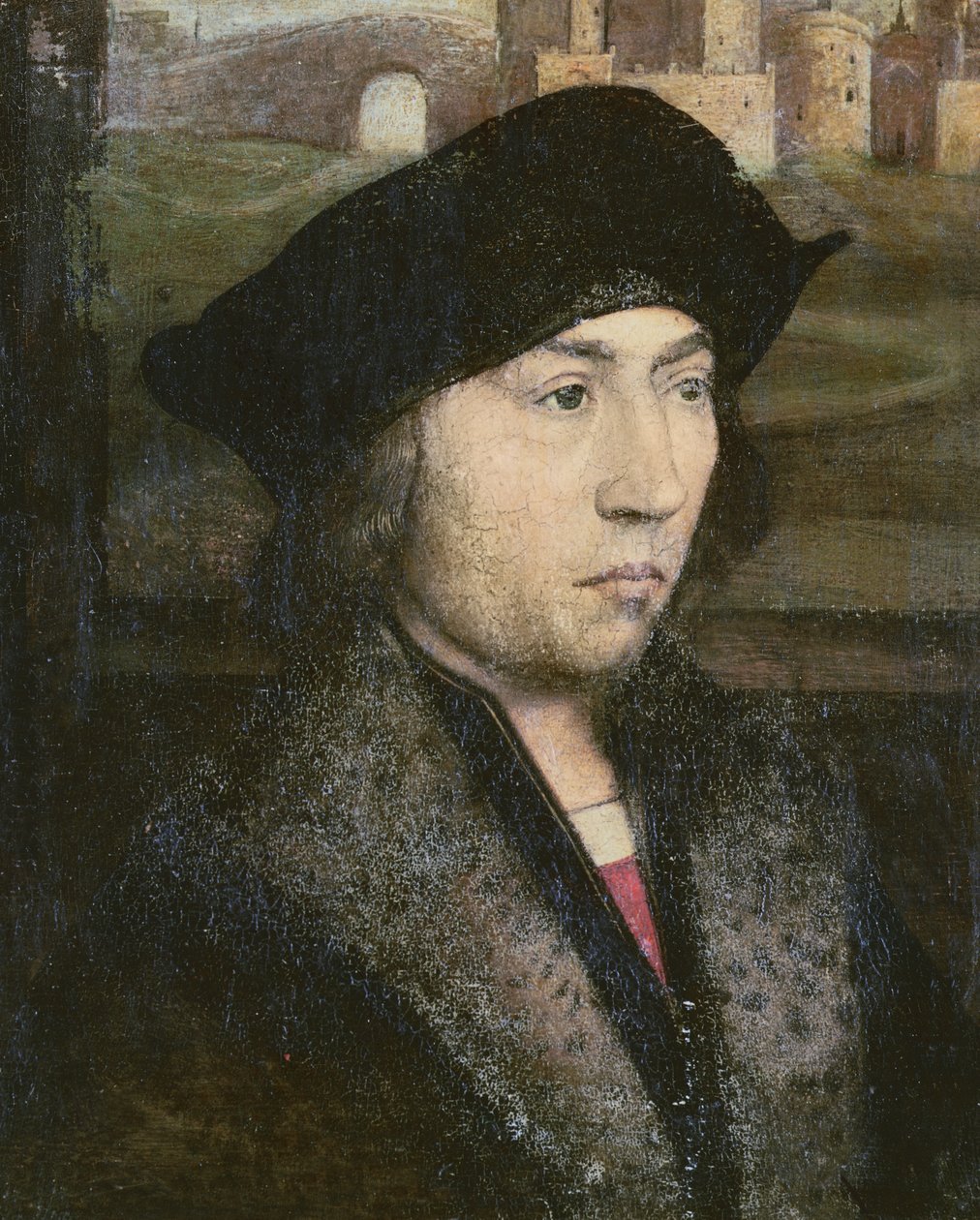 Porträtt av Karl VIII (1470-98) av French School