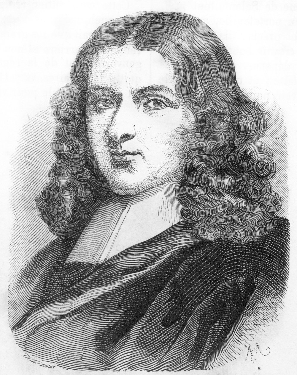Porträtt av Pierre Bayle (1647-1706) av French School