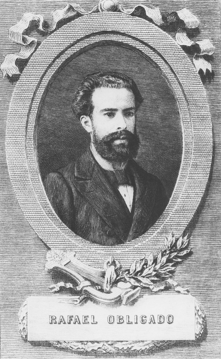 Rafael Obligado (gravyr) av French School