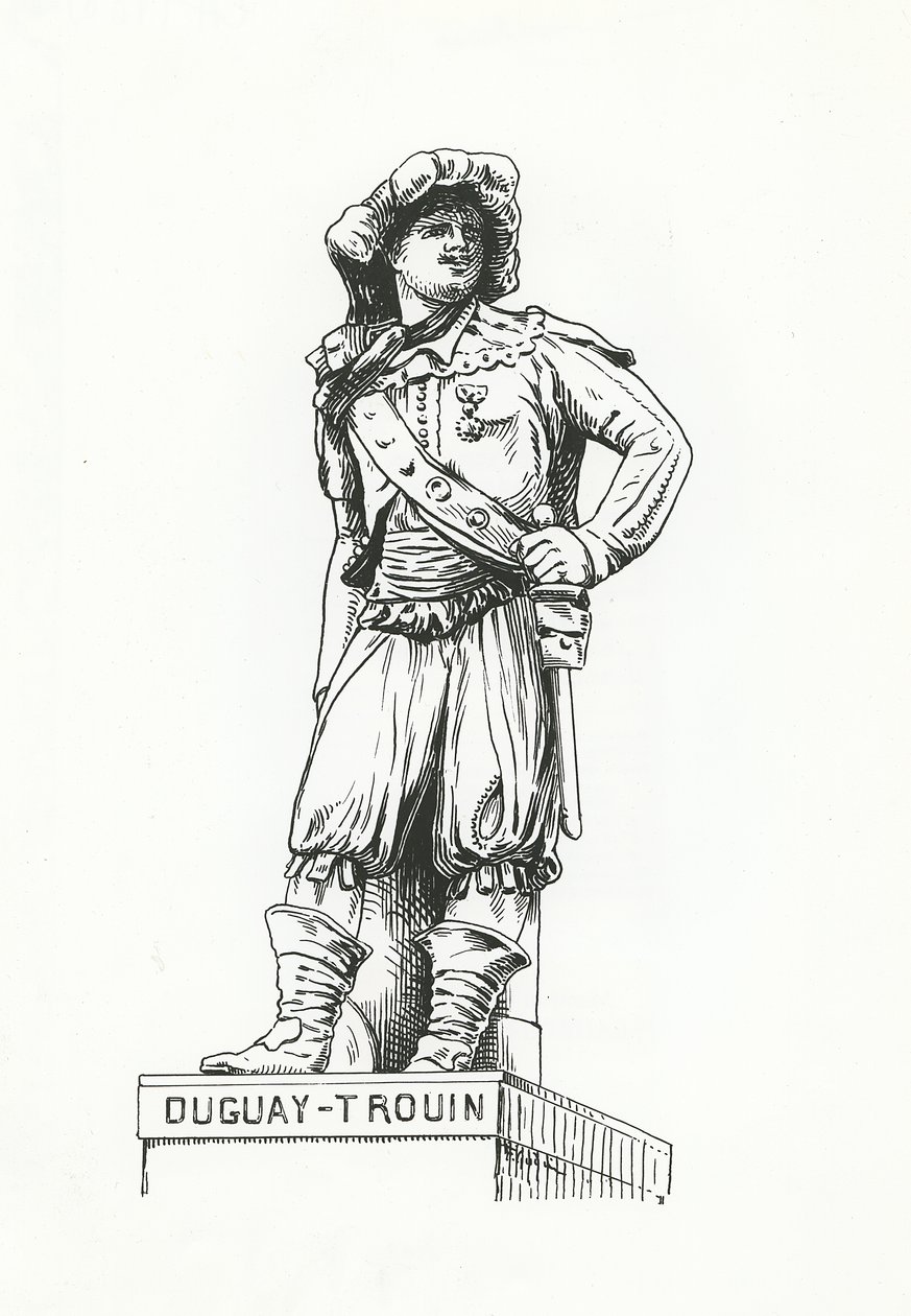 René Duguay-Trouin (gravyr) av French School