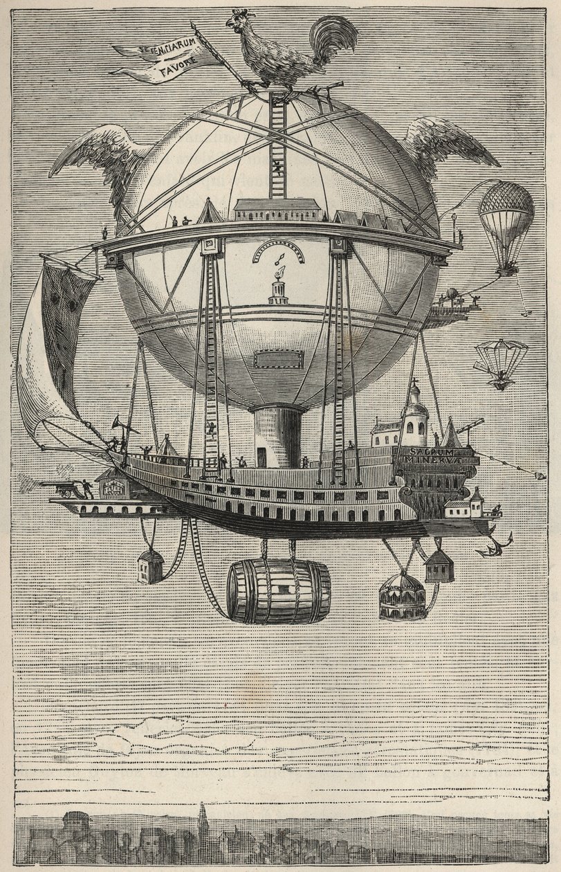 Robertsons Minerve-ballong av French School