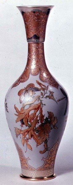 Sevres vas, utställd 1851 (porslin) av French School