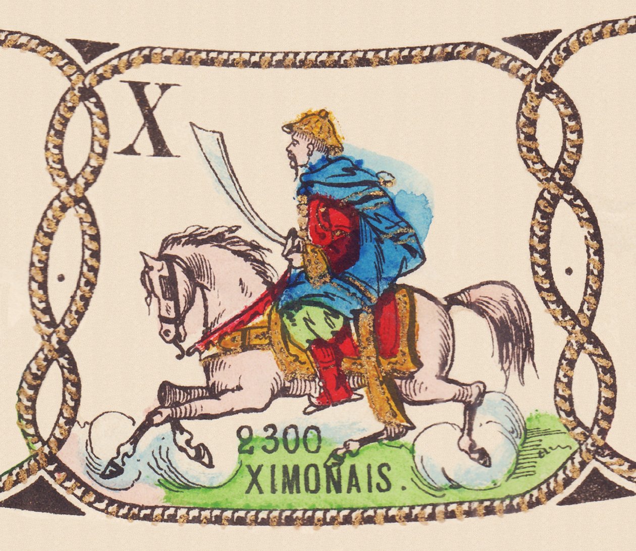 Simonais, omkring 1860 (tryck) av French School