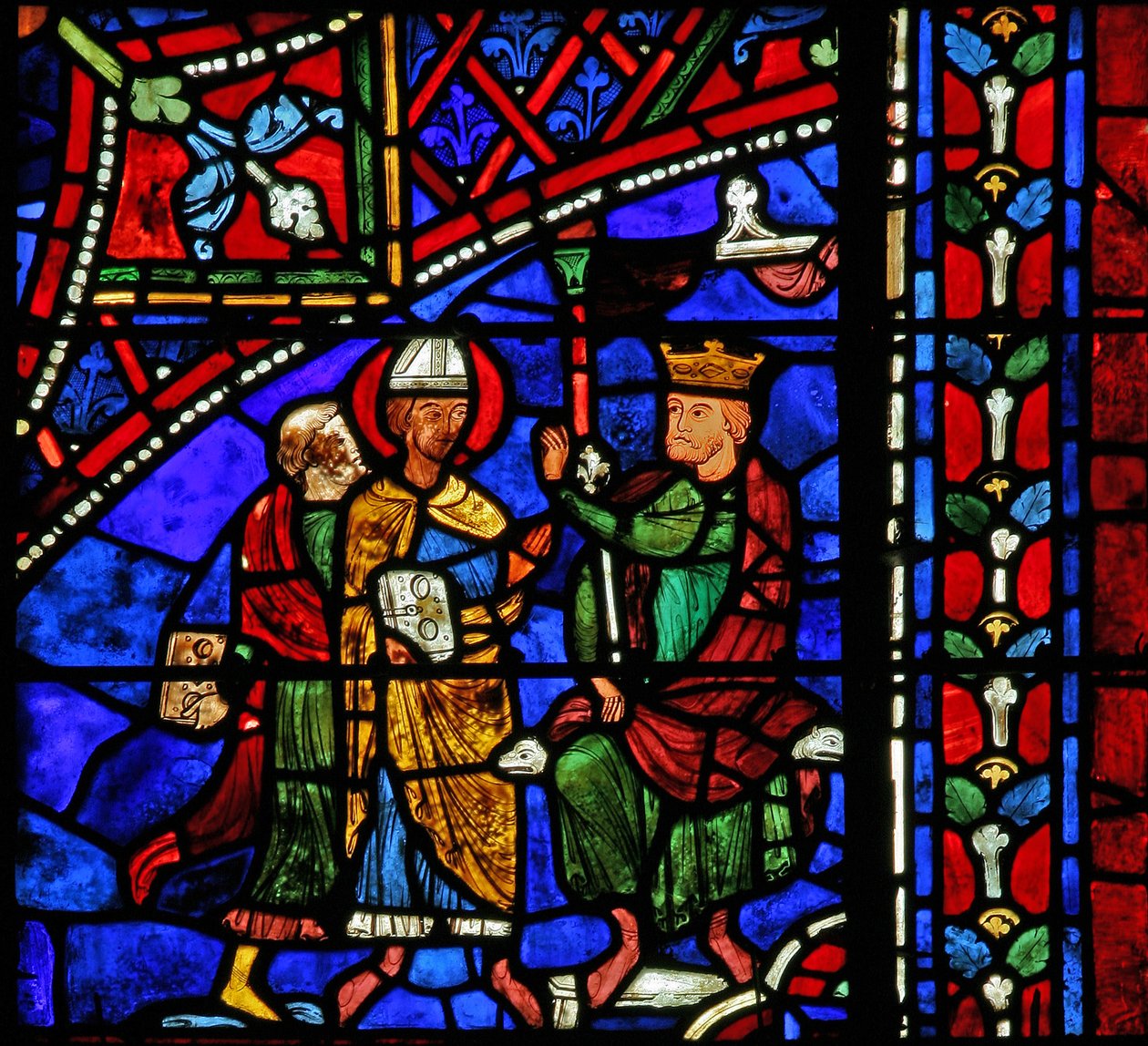 St. Apollinaire: inför en domare (w36) av French School
