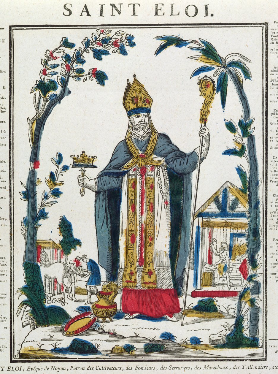 St. Eloi (ca 588-660) av French School