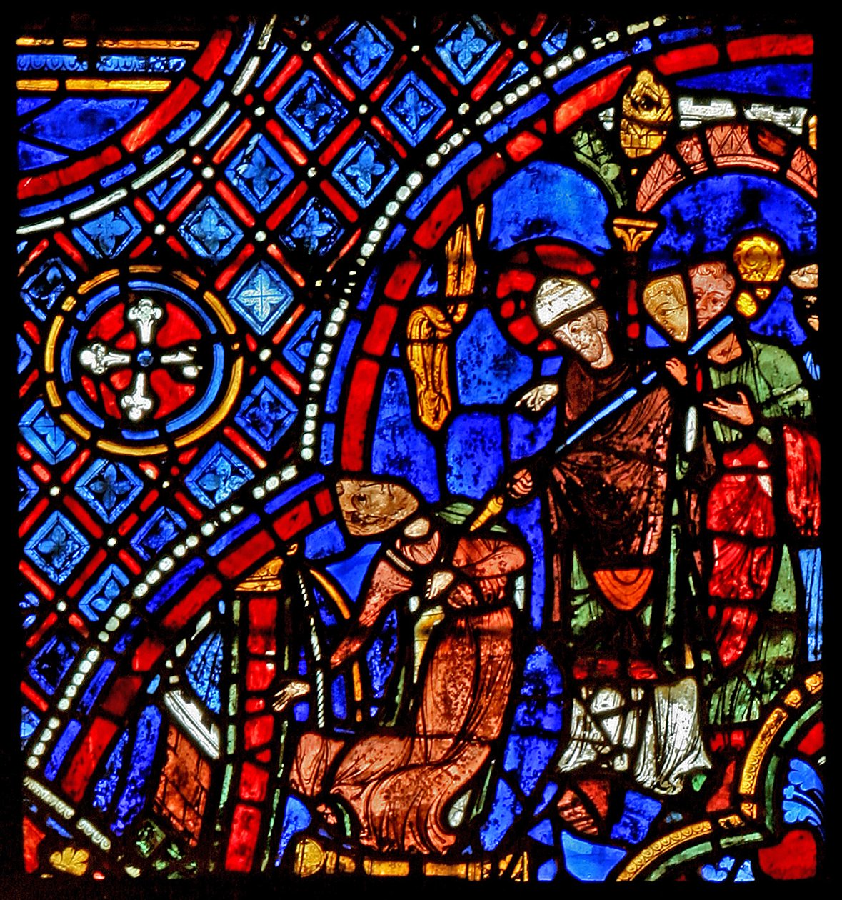 St Nicholas: bryter statyn av Diana (w29a) av French School