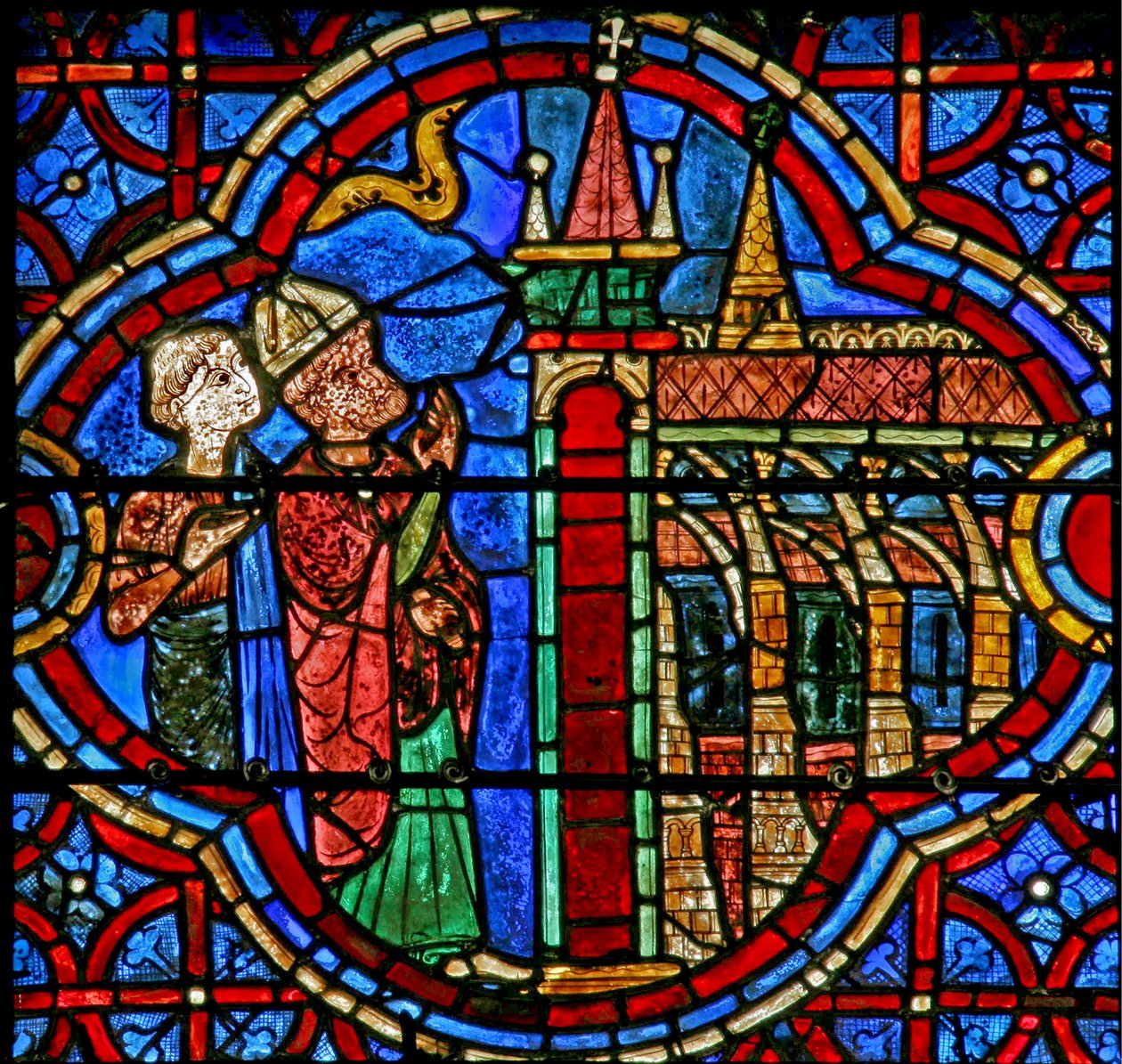 St Thomas - vid Canterbury katedral (w18) av French School