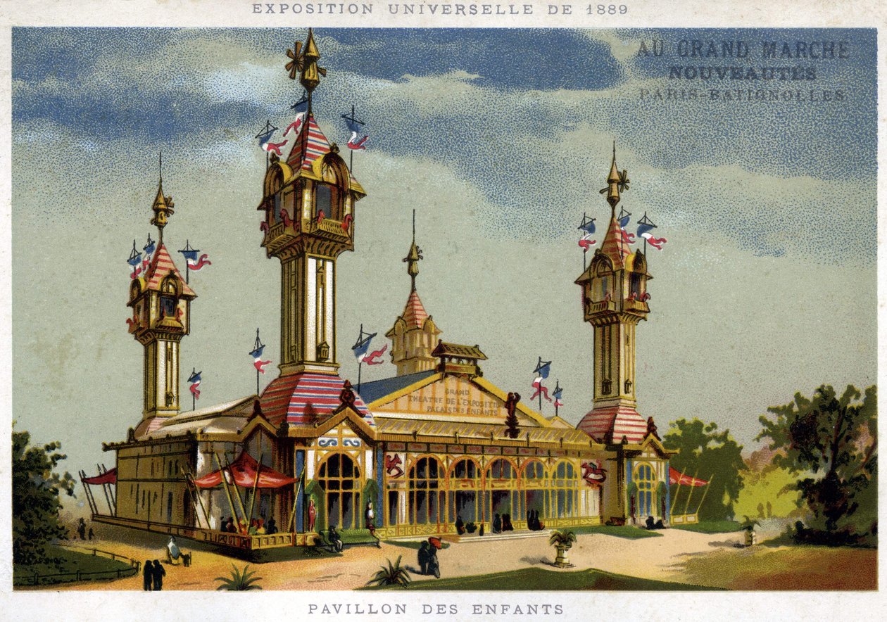 Barnpaviljongen, Paris Batignolles. av French School
