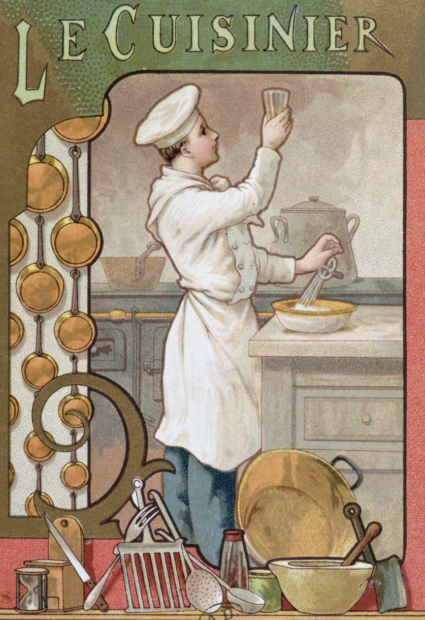 Kocken, ca 1899 av French School
