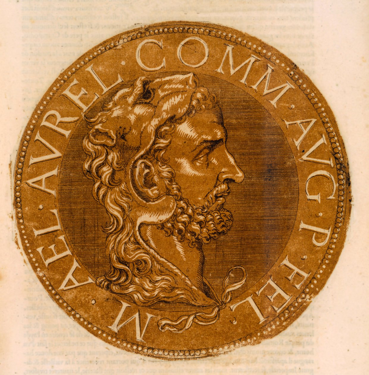 Kejsaren Commodus av French School