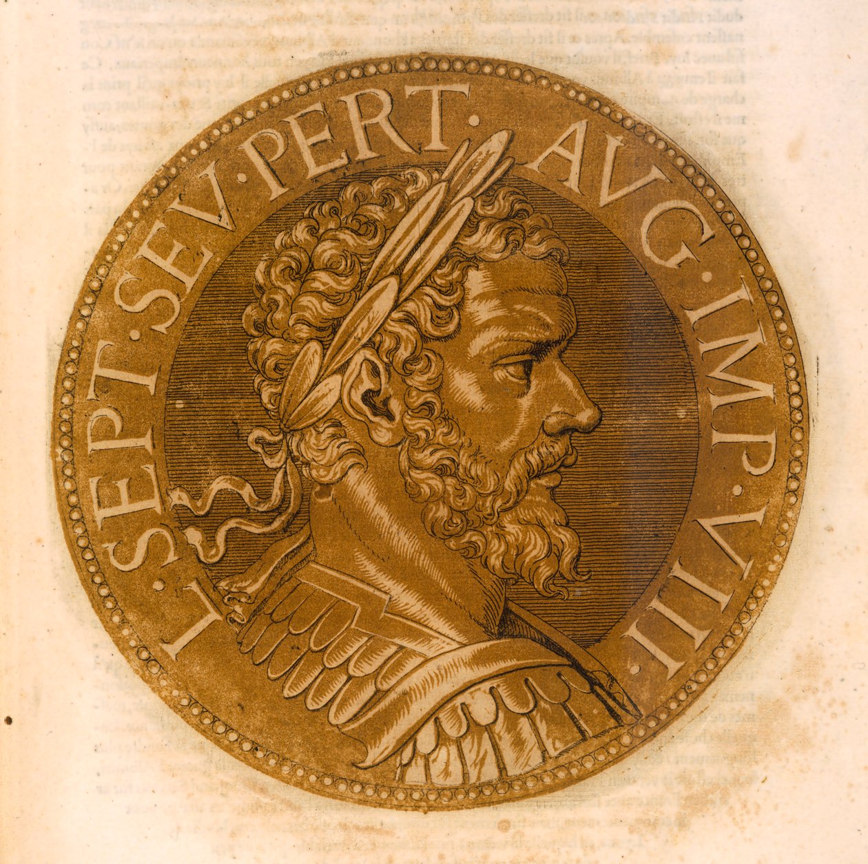 Kejsaren Lucius Septimius Severus av French School