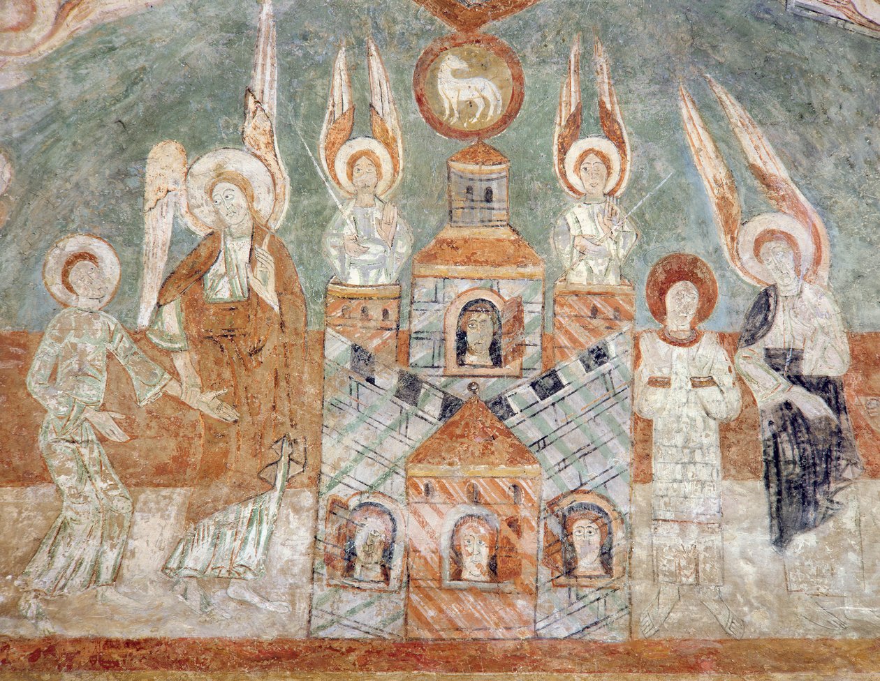Det himmelska Jerusalem, 1100-talet av French School