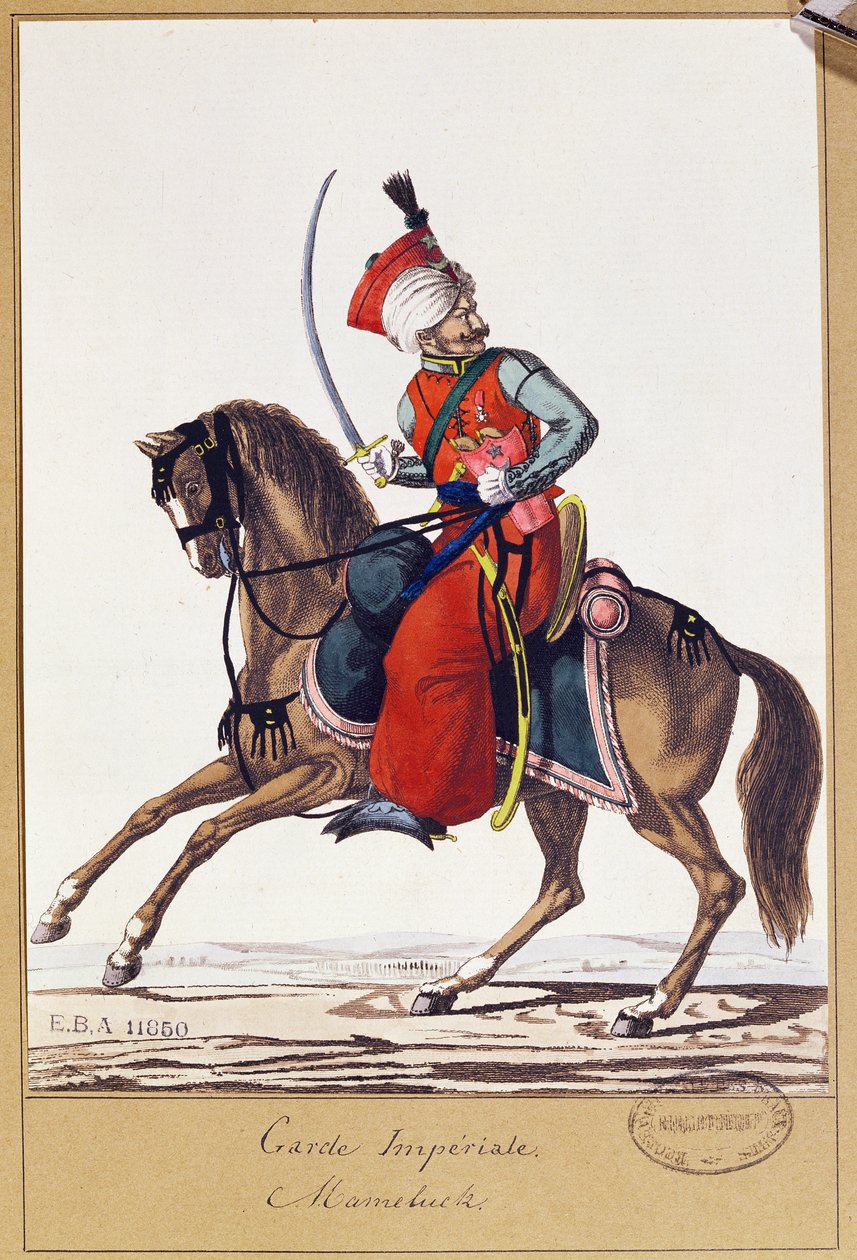 Imperialgardet, Mameluk, tidigt 1800-tal av French School