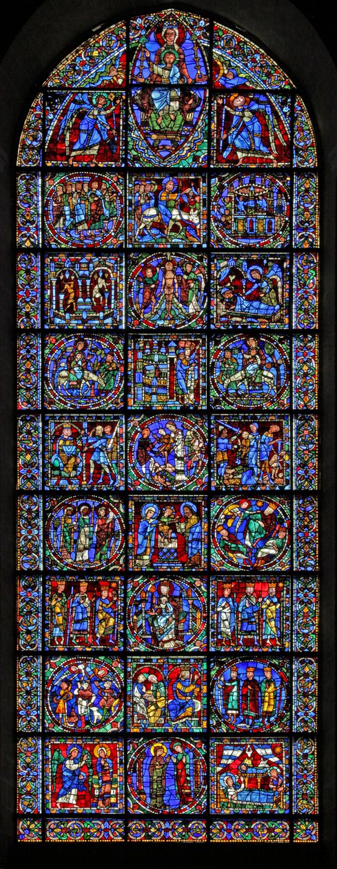 The Life of Christ window (w50) av French School