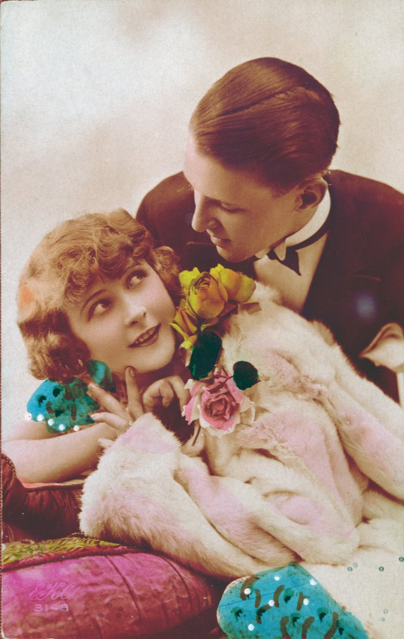The Lovers, c.1930 av French School