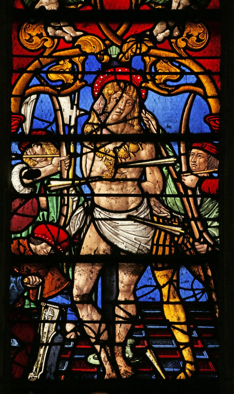 Sankt Sebastians martyrskap av French School
