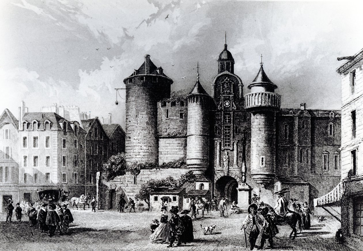 Petit Chatelet på 1600-talet av French School