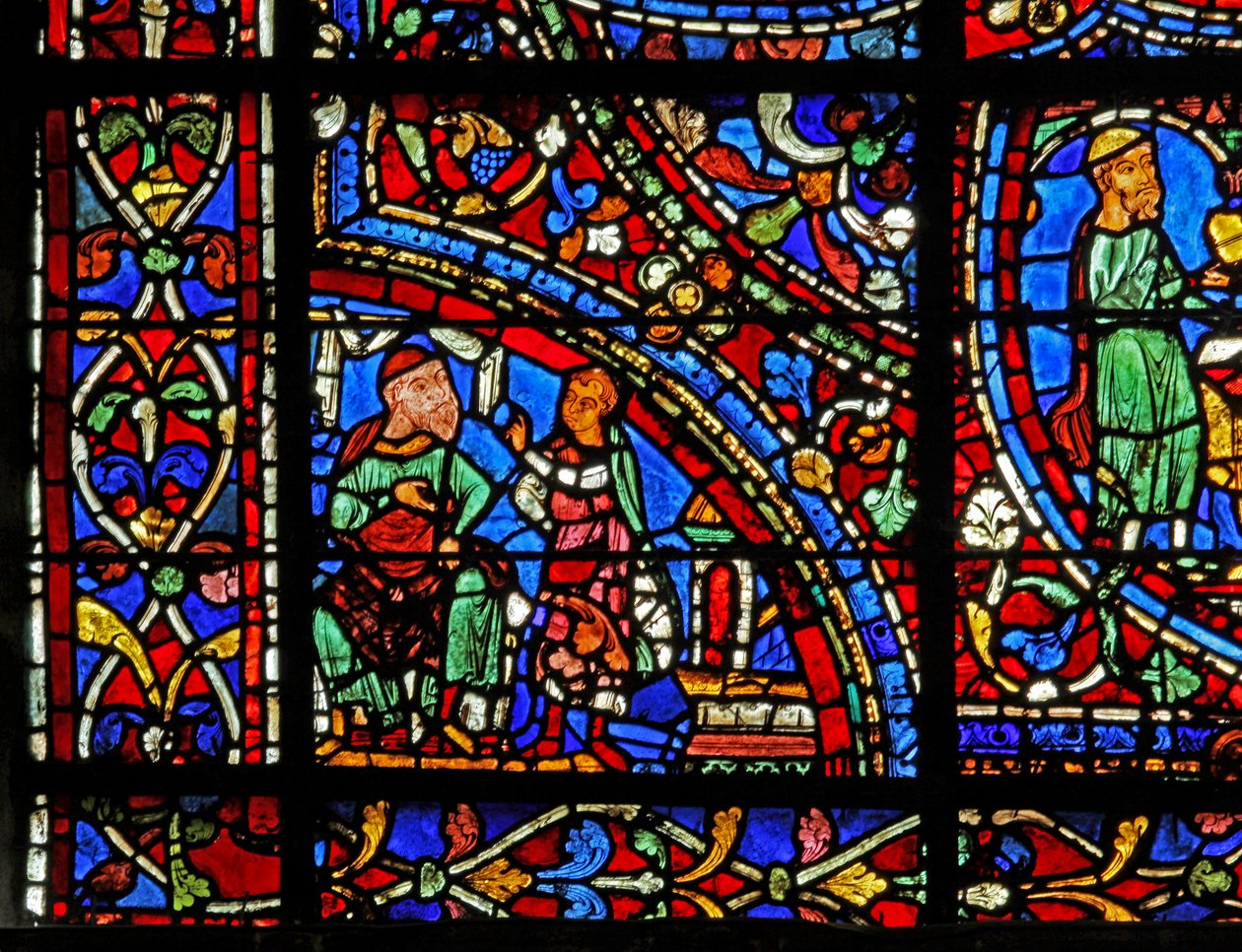 The Prodigal Son-fönstret: gör anspråk på arv (w35) av French School