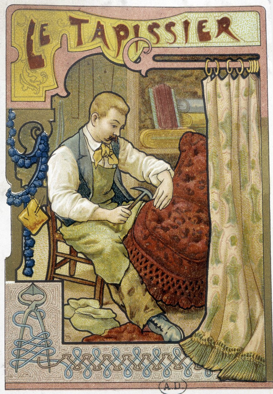 Klädseln - Chromo. av French School