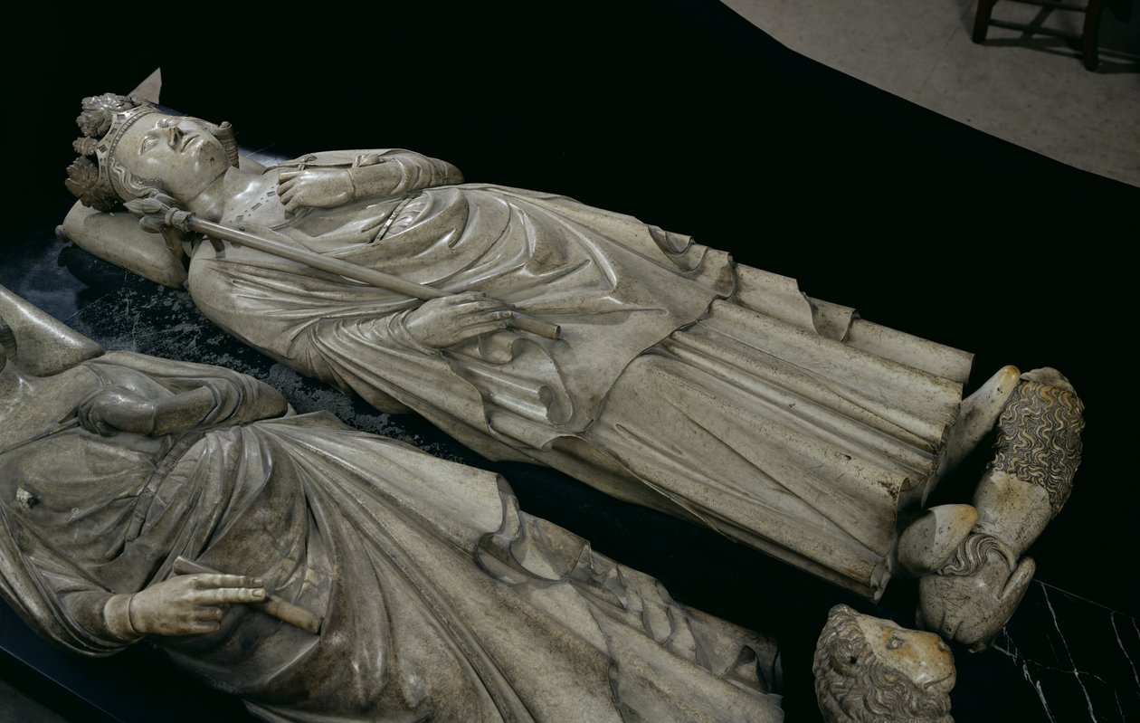 Filip IV:s grav (1268-1314) Le Bel av French School