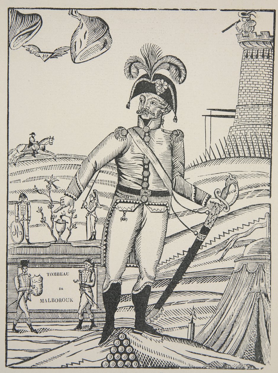 Malborouks grav, ca 1722 av French School