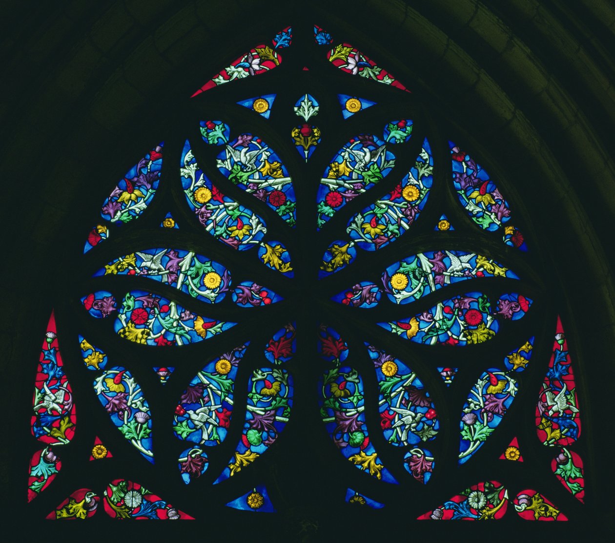 Tympanum ros av French School
