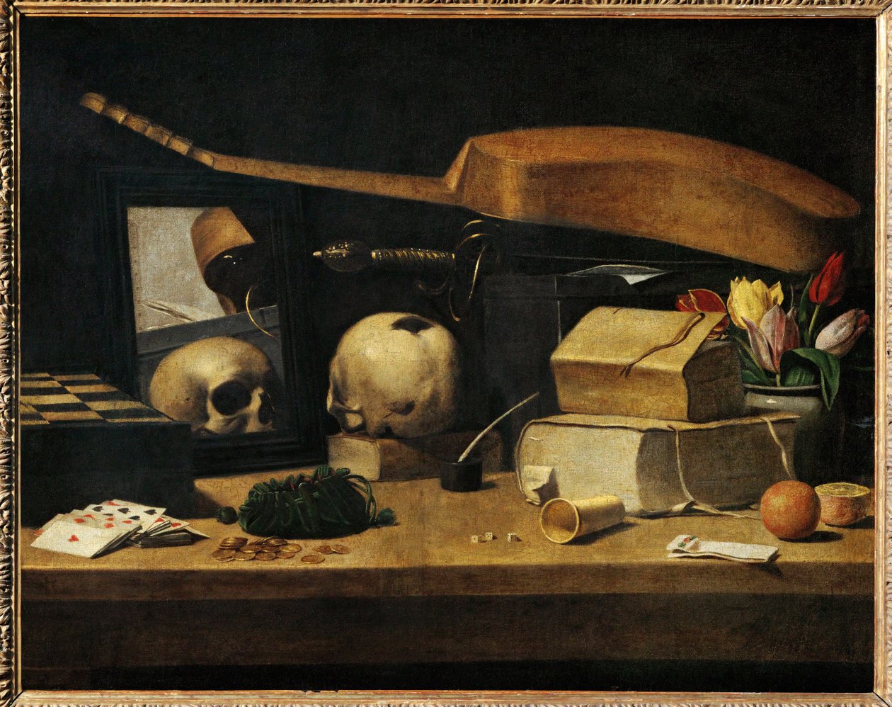 Vanitas, första halvan ... av French School