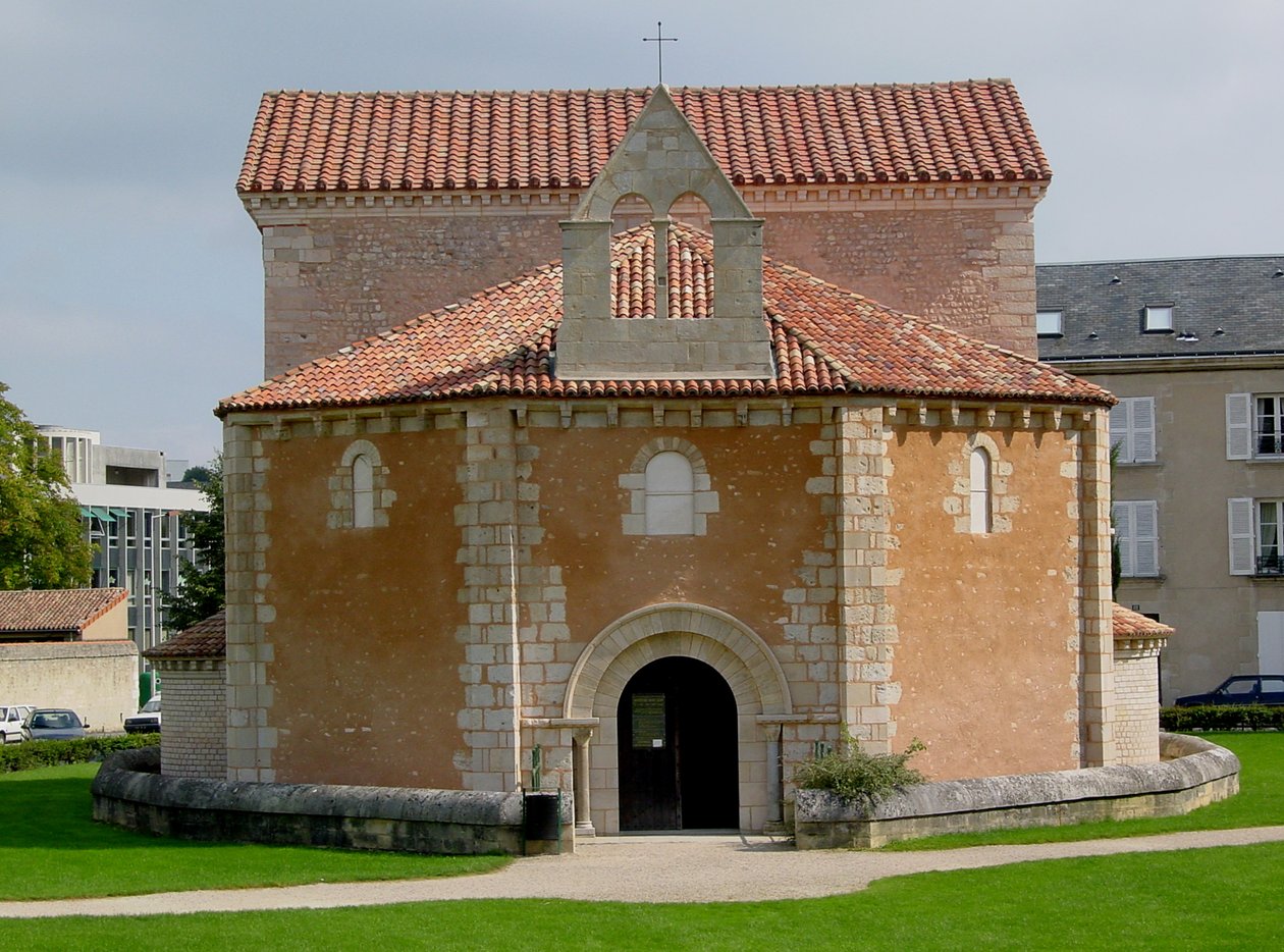Utsikt över Baptistry of St. Jean av French School