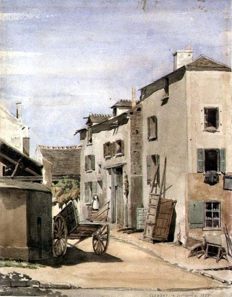Utsikt över staden Clamart, Frankrike av French School