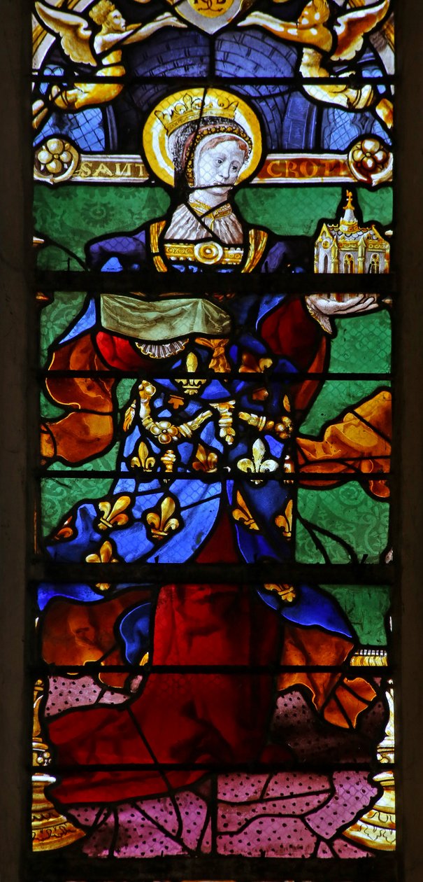 Fönster w21 föreställande St Clotilde av French School
