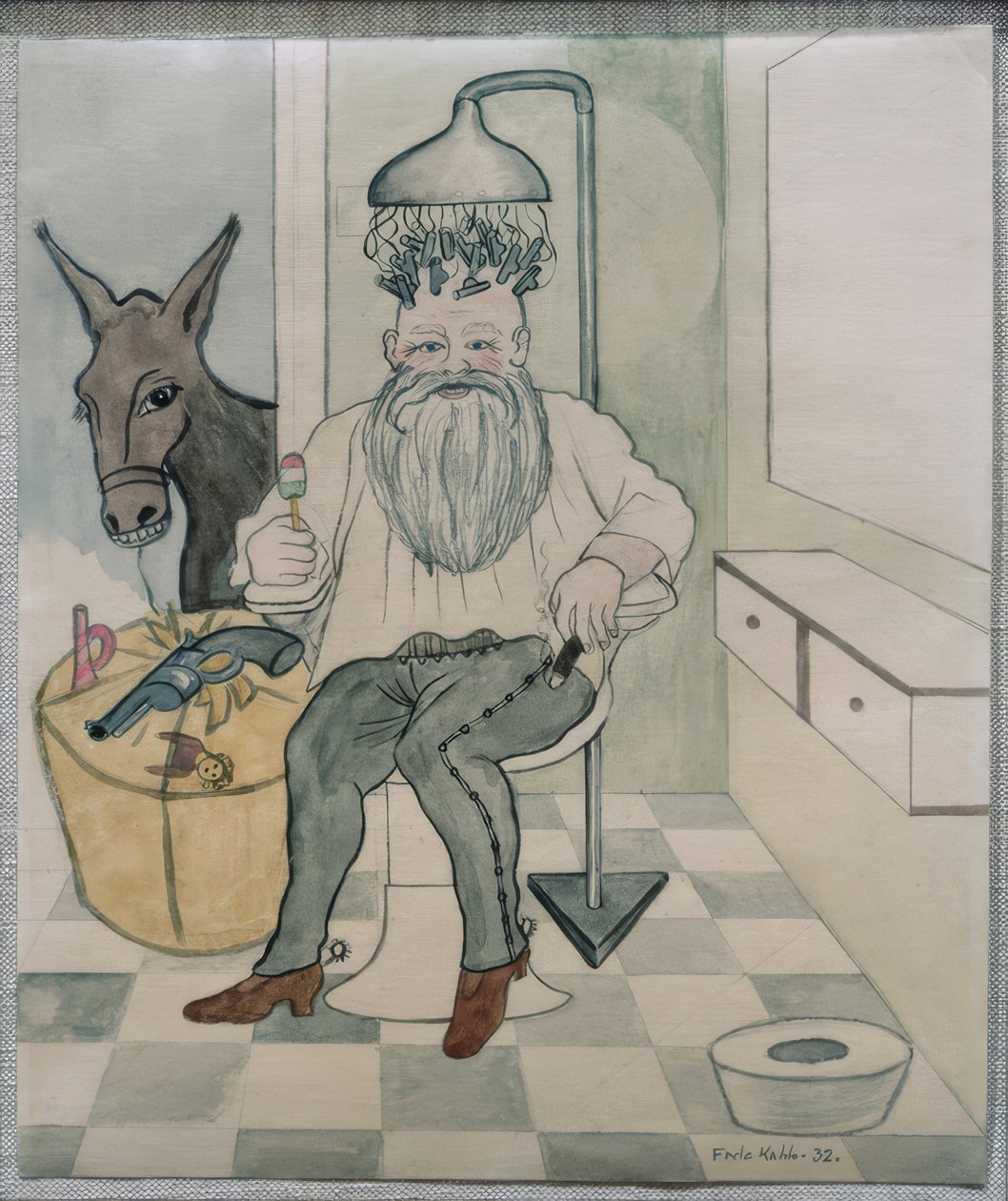 Skönhetssalong eller perm av Frida Kahlo