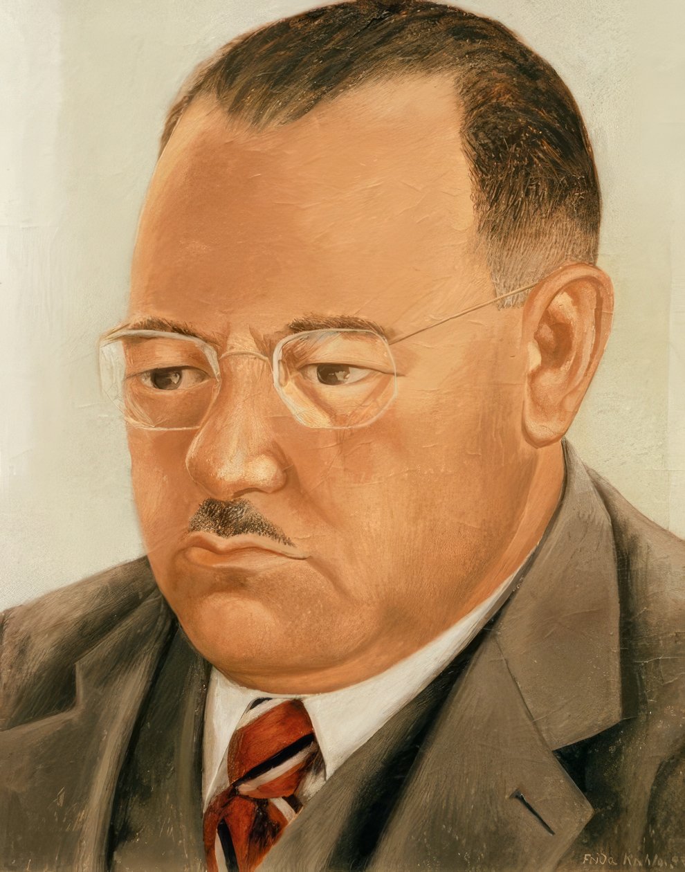 Porträt Ing. Marte R. Gomez av Frida Kahlo