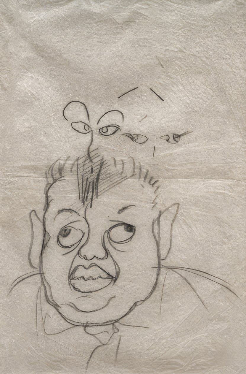 Porträtt av Diego Rivera av Frida Kahlo