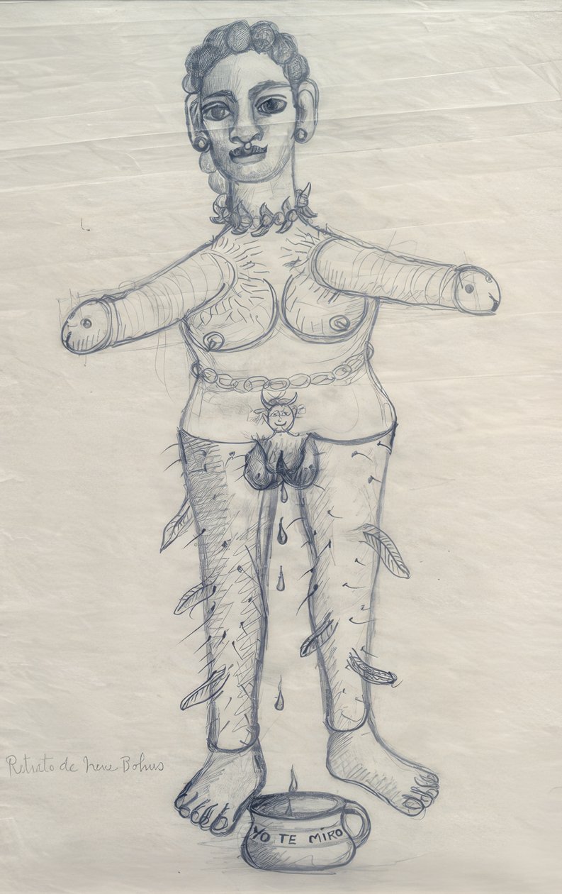 Porträtt av Irene Bohus av Frida Kahlo
