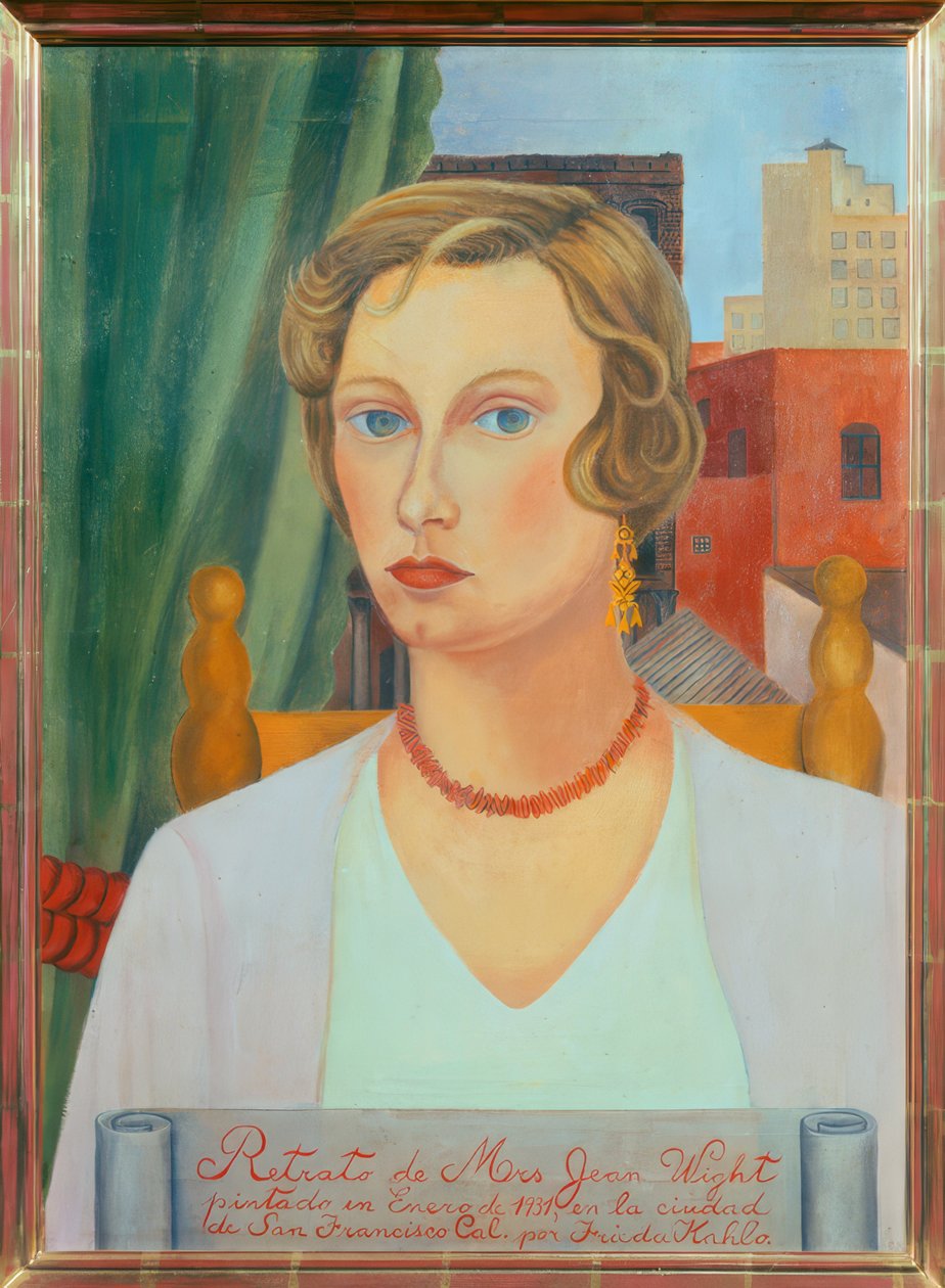 Porträtt av Mrs Jean Wight av Frida Kahlo