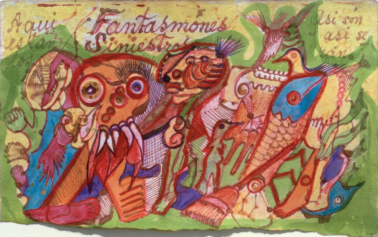 Läskiga spöken av Frida Kahlo