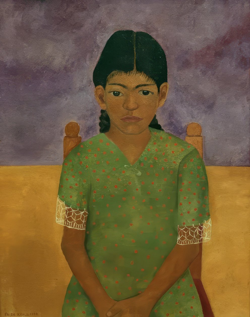 Flickan Virginia av Frida Kahlo