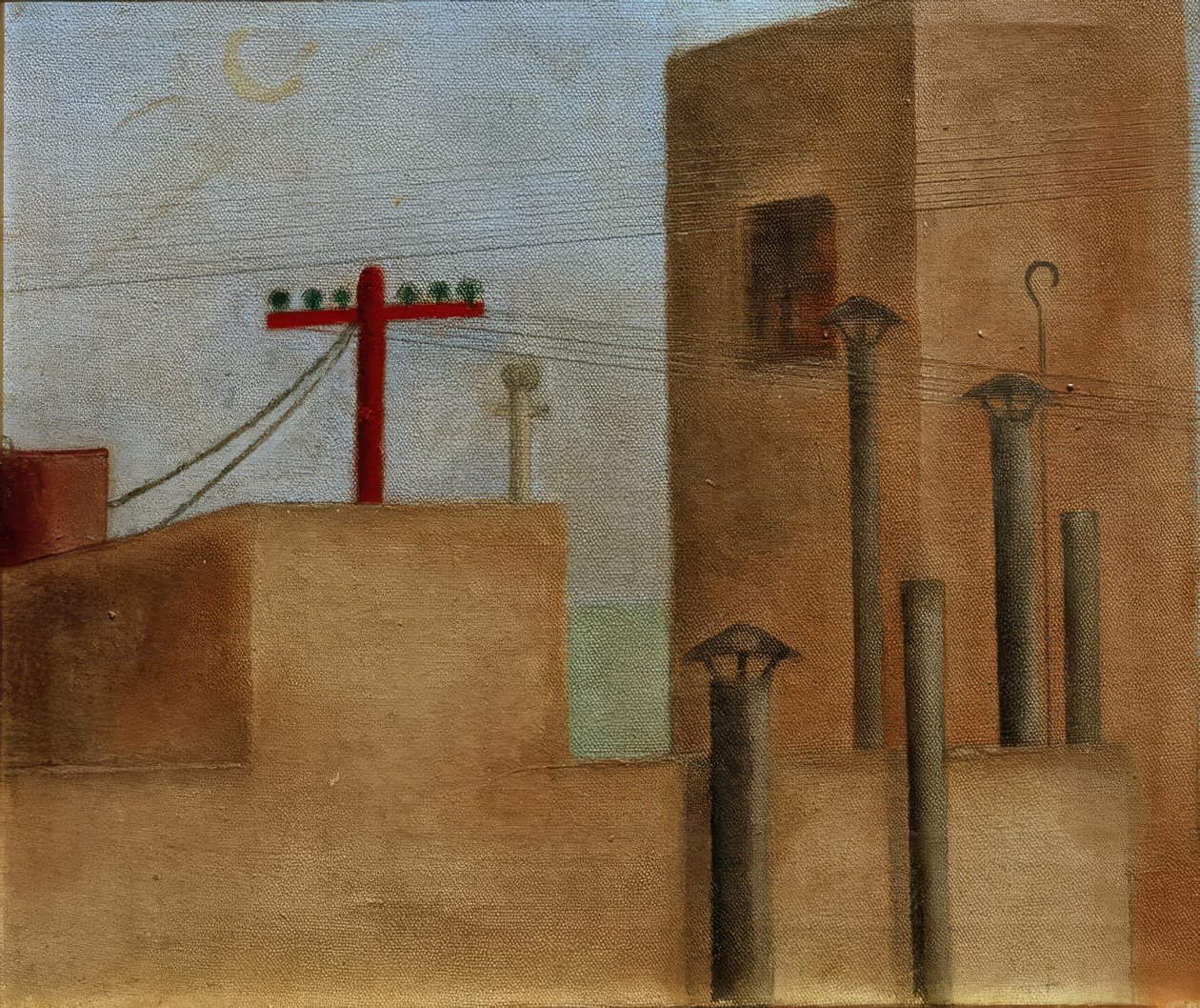 Stadens landskap av Frida Kahlo