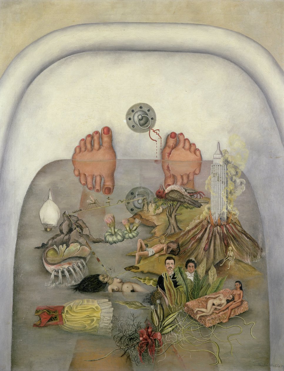 Vad vattnet gav mig av Frida Kahlo