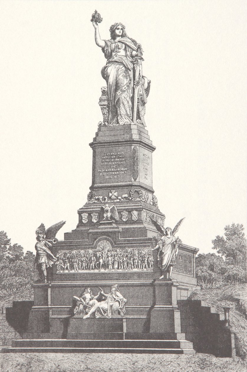 Niederwald-monumentet av Pierre Joseph Redouté