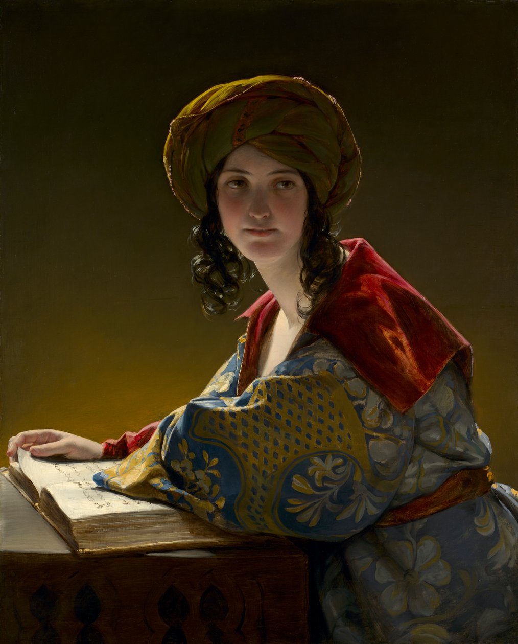 Den unga österländska kvinnan av Friedrich Amerling