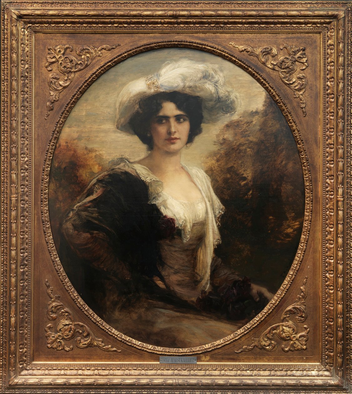 Rosario Guerrero, 1903. av Friedrich August von Kaulbach