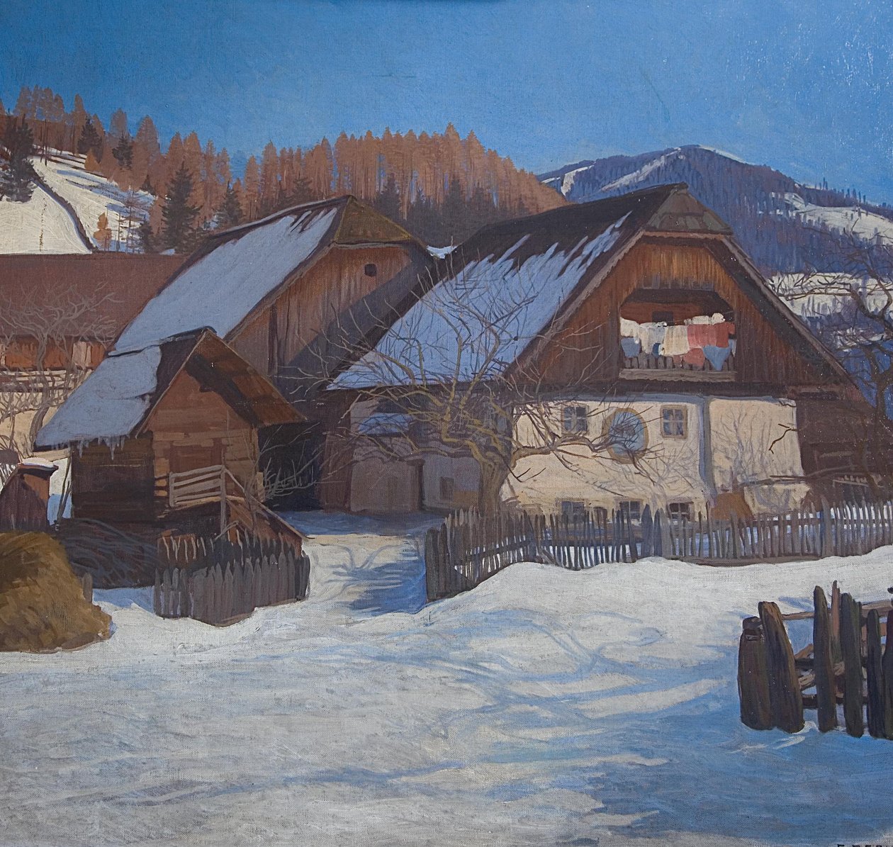 Bondgård av Friedrich Beck