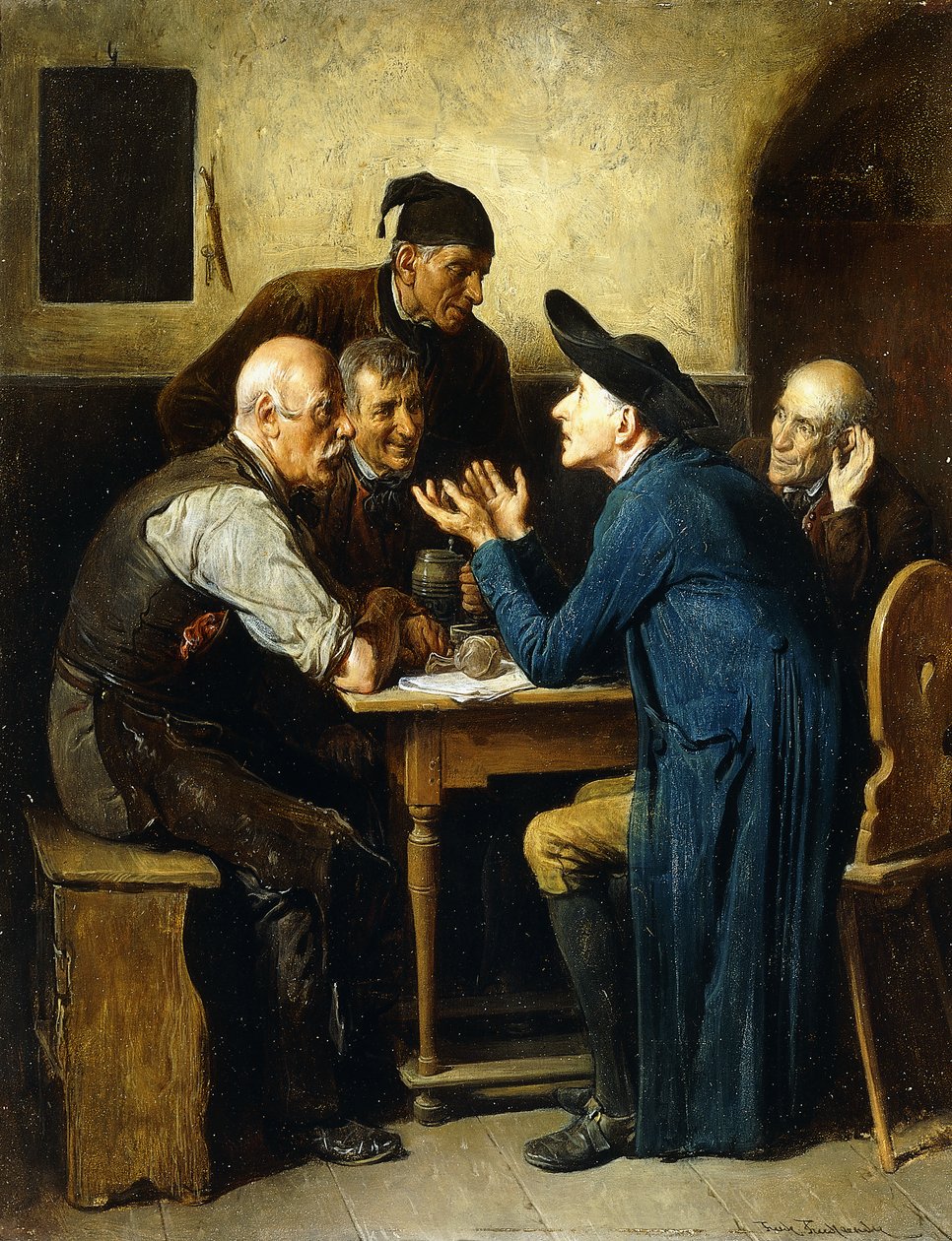 Pratar politik, av Friedrich Friedlander