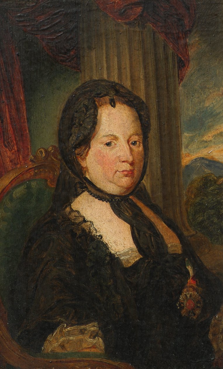 Kejsarinnan Maria Theresa i sorg av Friedrich Hasslwander