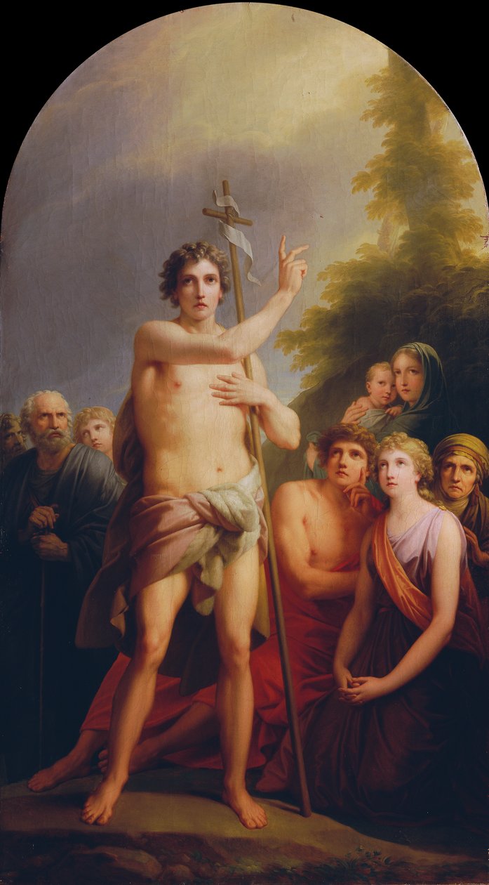 Sankt Johannes predikar av Friedrich Heinrich Fuger