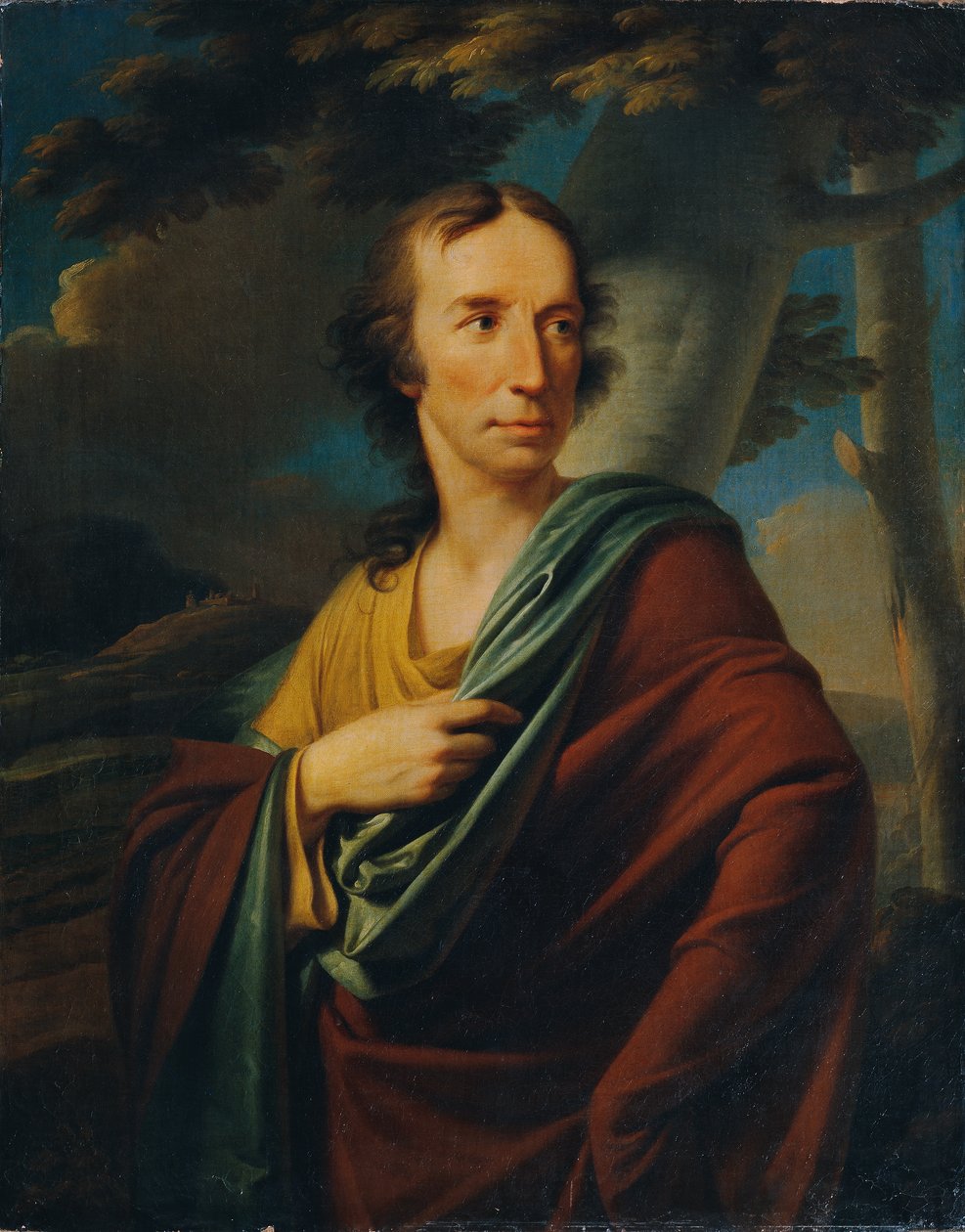 gentleman porträtt av Friedrich Heinrich Fuger