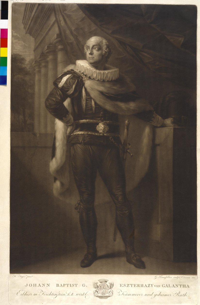 Johann Baptist G. Esterh007a0079 av Galantha av Friedrich Heinrich Fuger