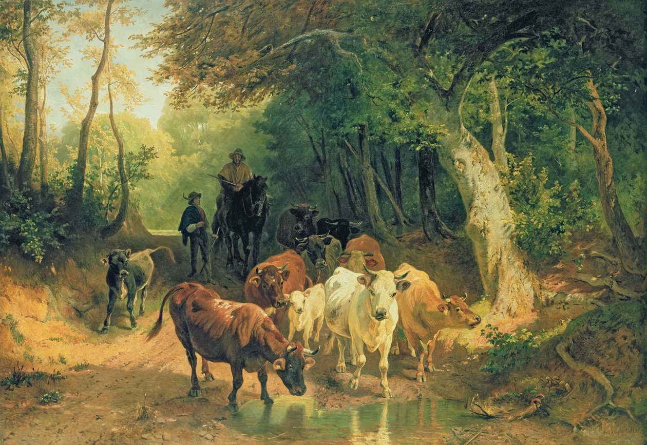 Okänd bild av Friedrich Johann Voltz